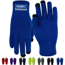 3 Finger Touchscreen / Texting Knit Gloves - Assorted Colors