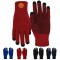 5 Finger Touchscreen / Texting Knit Gloves with Grip Dots - Assorted Colors