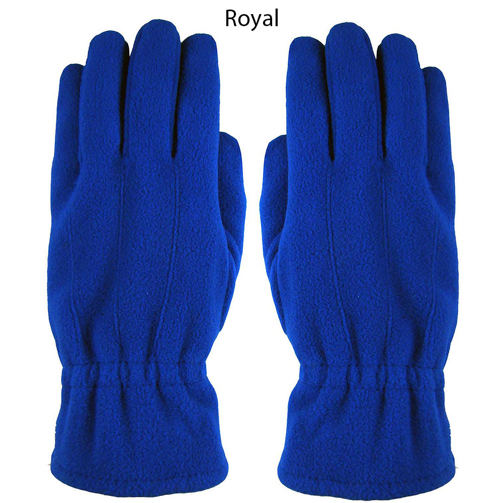 Custom Anti-pilling Fleece Gloves in Assorted Colors