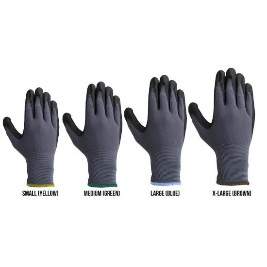 Antimicrobial Dipped Touchscreen Gloves