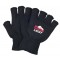 Black Fingerless Work Gloves