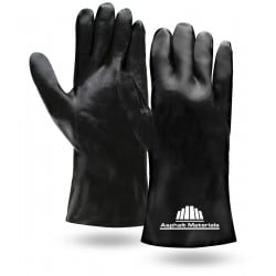 Black PVC Coated Gloves