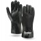 Black PVC Double Dipped Coated Gloves