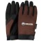 Brown Spandex Touchscreen Gloves