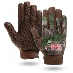 Camo Gloves with Super Grip