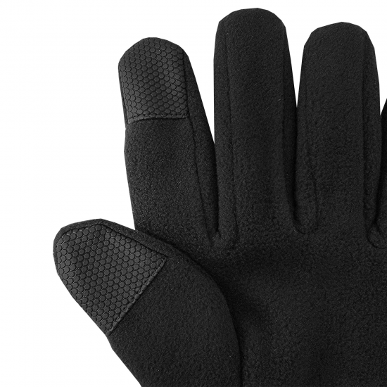 Custom Promotional Black Fleece Touchscreen / Texting Gloves