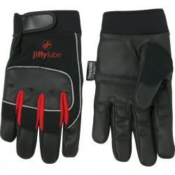 Thinsulate-Lined Black Mechanics Gloves