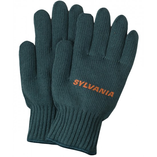 Green Knit Medium Weight Gloves