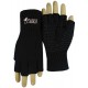Custom Promotional Heavy Knit Fingerless Gloves with Gripper Dots - Add Your Logo