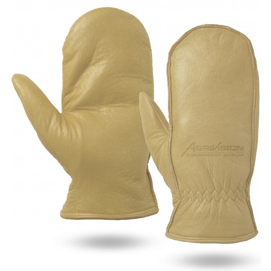 Leather Mittens with Lining