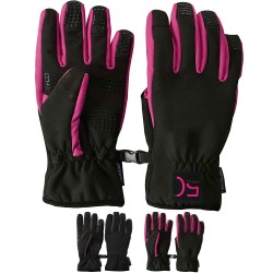 Lined Winter Touchscreen Gloves with Palm Grip