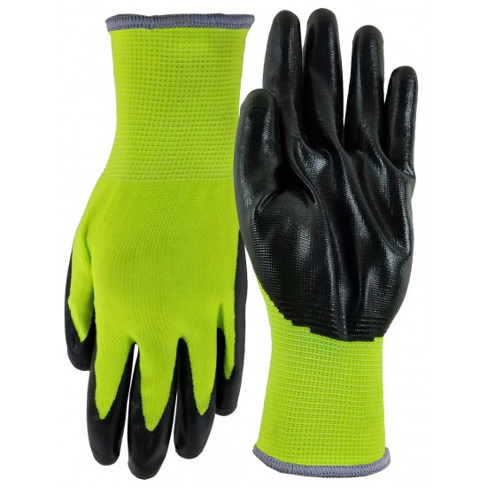 Custom Promotional Nitrile Coated Gloves for Safety Work - Add Your Logo