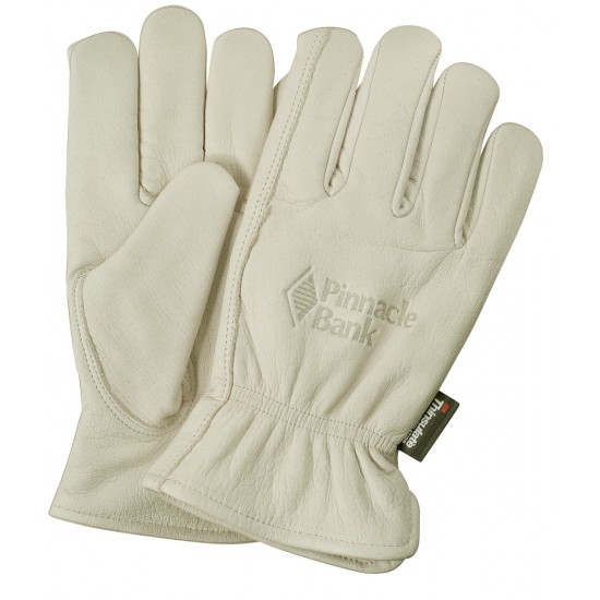 Premium Grain Buffalo Leather Gloves with Winter Lining