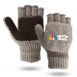 Ragg Wool Glomitt - Glove & Flip Mittens