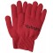 Red Knit Medium Weight Gloves