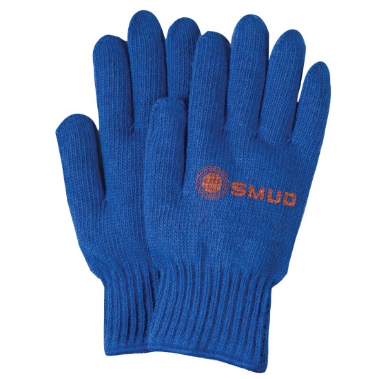 Royal Blue Knit Medium Weight Gloves