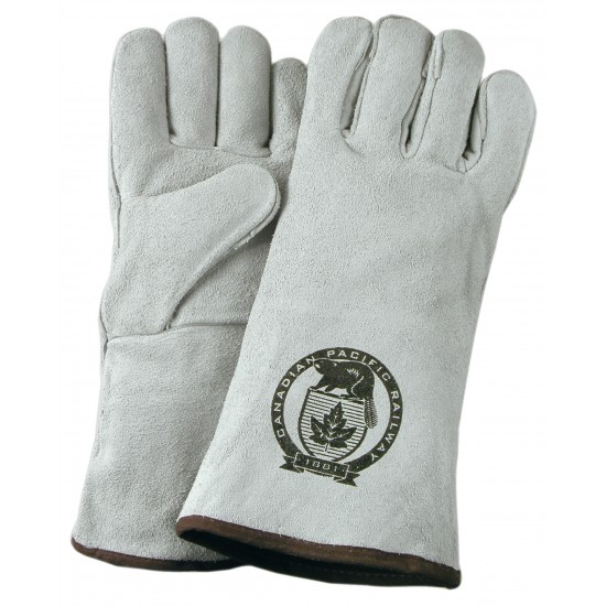 Suede Cowhide Leather Welder and Fireplace Gloves
